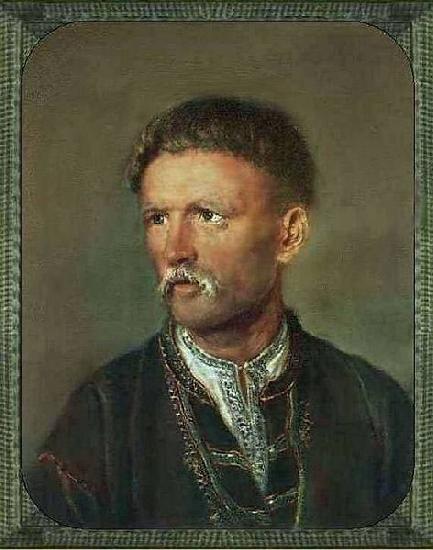 Vasily Tropinin Ustym Karmeliuk, oil painting image